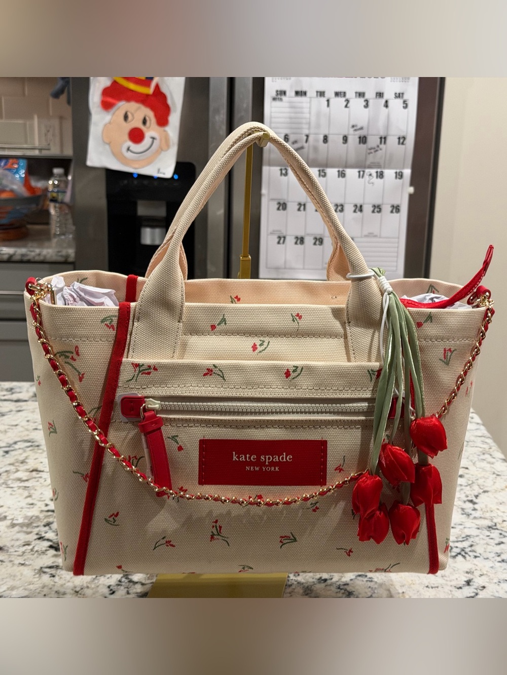 kate spade New York Dash Tote Floral NWT